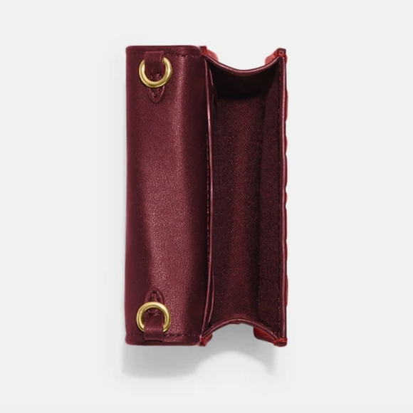 New Coach Mini Wallet on a Chain - Picture 4 of 6